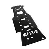 Westin/Snyper 07-11 Jeep Wrangler Transmission Pan Skid Plate - Textured Black - 42-21125