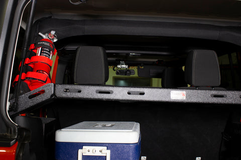 Fishbone Offroad Padded Roll Bar Red Fire Extinguisher Holder - FB55155