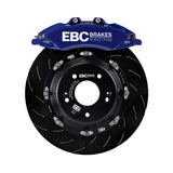 EBC Racing 08-21 Nissan 370Z Blue Apollo-6 Calipers 355mm Rotors Front Big Brake Kit - BBK036BLU-1