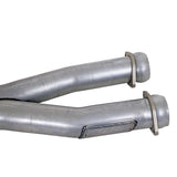 BBK 79-04 Mustang Coyote Swap Short Mid X Pipe w Catalytic Converters 3.0 For BBK Long Tube Headers - 1786