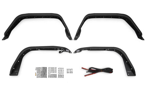 DV8 Offroad 20-23 Jeep Gladiator JT Slim Fender Flares - FDGL-07
