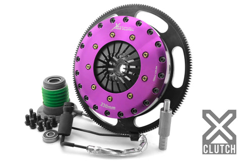 XClutch 09-13 Chevrolet Corvette ZR1 6.2L 9in Twin Solid Organic Clutch Kit - XKCR23630-2G