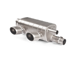 Akrapovic 16-17 Porsche 911 Carrera S/4/4S/GTS (991.2) Slip-On Line (Titanium) w/ Titanium Tips - S-PO/TI/5H