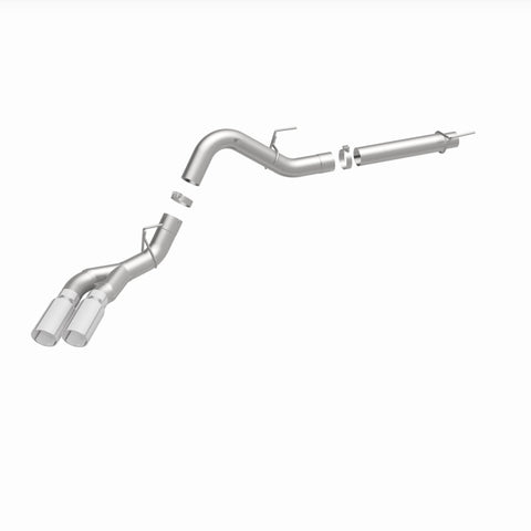MagnaFlow CatBack 2018 Ford F-150 V6-3.0L Dual Exit Polished Stainless Exhaust - MF Series - 19422
