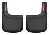 Husky Liners 2017 Ford F-250 / F-350 Super Duty Black Front Mud Guards (w/Flares) - 58471
