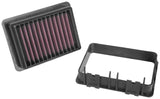 K&N 17-19 KTM 125 Duke 125 / KTM 250 Duke 249 / KTM 390 Duke 373 Replacement Drop In Air Filter - KT-1217