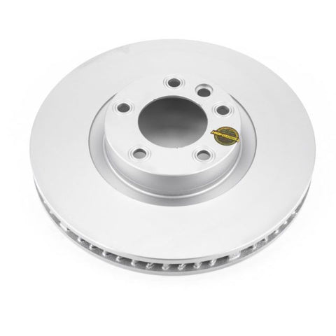 Power Stop 11-18 Porsche Cayenne Front Left Evolution High Carbon Geomet Coated Rotor - EBR1291EVC