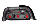ANZO 1992-1998 BMW 3 Series E36 Coupe/Convertible Taillights Red/Clear - 221215
