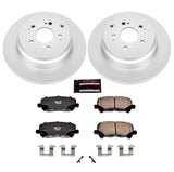 Power Stop 12-15 Honda Pilot Rear Z17 Evolution Geomet Coated Brake Kit - CRK5839