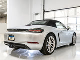 AWE Tuning Porsche 718 Boxster / Cayman Touring Edition Exhaust - Diamond Black Tips - 3015-33080