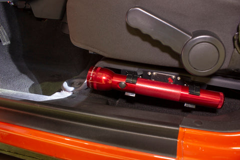 Fishbone Offroad 07-18 Jeep Wrangler JK Flashlight Mount Front Seat - FB25091