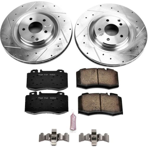 Power Stop 03-06 Mercedes-Benz CLK500 Front Z23 Evolution Sport Brake Kit - K6585