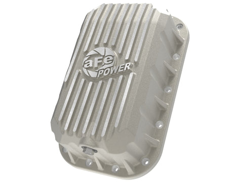 aFe POWER Street Series Engine Oil Pan Raw w/ Machined Fins Jeep Wrangler (JK) 12-18 V6-3.6L - 46-71450A