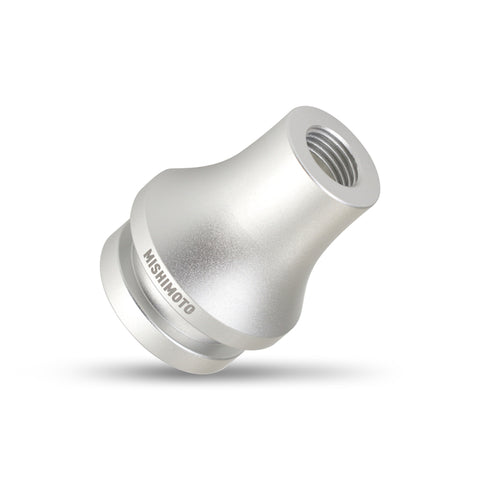 Mishimoto Shift Boot Cover + Retainer/Adapter Bundle M12x1.25 Silver - MMB-RECO-SL