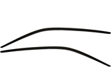 AVS 10-18 Chevy Camaro Ventvisor Outside Mount Window Deflectors 2pc - Smoke - 92341