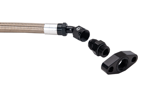 Fleece Performance Universal Cummins Turbo Drain Tube Kit (for 2nd Gen Swaps) - FPE-CTDT-KIT
