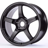 Gram Lights 57CR 18x8.5 +37 5x114.3 Gloss Black Wheel - WGCRV37EGX