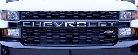 Putco 19-20 Chevy Colorado - Grille Letters - Stainless Steel Chevrolet Letters - 55554GM