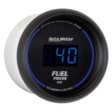 Autometer 52.4mm 1-100 PSI Black Digital Fuel Pressure Gauge - 6963