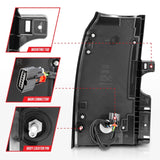 ANZO 2015-2017 GMC Yukon/Yukon XL LED Taillights Black - 311275