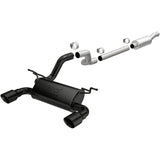 MagnaFlow 2018+ Jeep Wrangler 3.6L 409 SS Dual Split Rear Exit Black Tips Cat-Back Exhaust - 19417