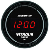 Autometer Z Series 52mm Digital 0-1600 PSI Nitrous Pressure Gauge - 6374
