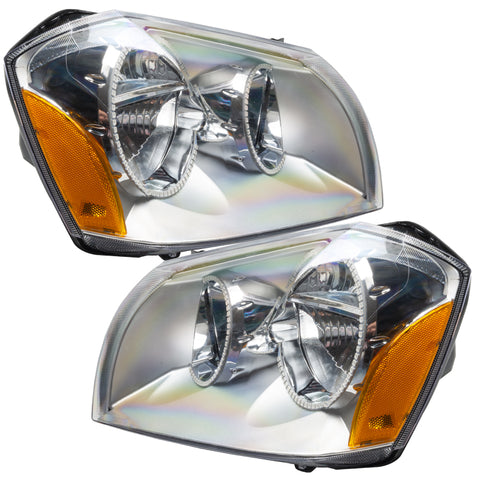 Oracle 05-07 Dodge Magnum SMD HL - Chrome - ColorSHIFT w/o Controller - 7157-334