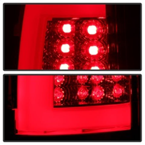 Spyder 00-06 Chevy Suburban 1500/2500 V2 Light Bar LED Tail Lights -Red Clr (ALT-YD-CD00V2-LBLED-RC) - 5084163