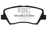 EBC 13+ Hyundai Elantra 1.8 Ultimax2 Front Brake Pads - UD1543