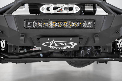 Addictive Desert Designs 07-23 Jeep JK/JL/JT Stealth Fighter Front License Plate Bracket - AC96154701NA