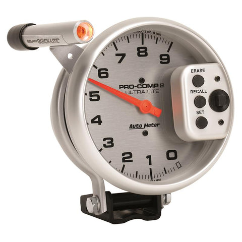 Autometer Ultra-Lite 5 inch 9000 RPM Single Range w/ Shift-Lite and Memory Tachometer - 6856