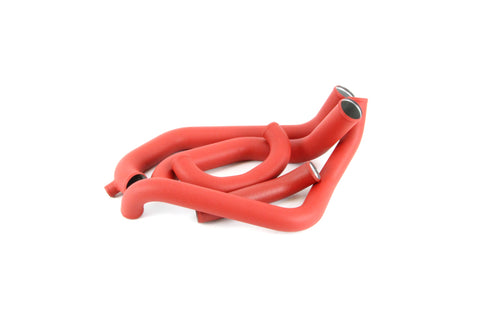PERRIN 08-14 Subaru WRX Front Mount Intercooler Boost Tube Kit - Red - PSP-ITR-436-3RD