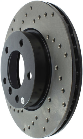 StopTech 96-02 BMW Z3 / 03-01/06 Z4 / 11/91-98 318i/iS / 04/98-00 318Ti Drilled Right Front Rotor - 128.34029R