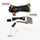 ANZO 19-21 GMC Sierra 1500 LED Projector Headlight w/Switchback+Sequential - Black - 111600