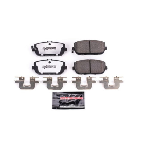 Power Stop 17-19 Fiat 124 Spider Rear Z26 Extreme Street Brake Pads w/Hardware - Z26-1180