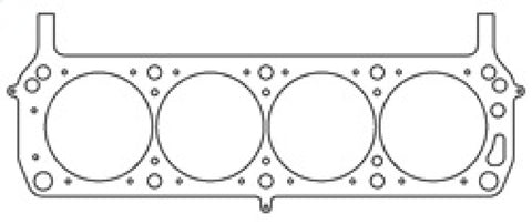 Cometic Ford 302/351 4.080in Round Bore .040 inch MLS Head Gasket - C5480-040