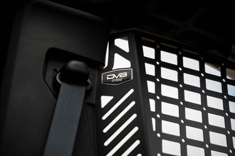 DV8 21+ Ford Bronco Pocketed Rear Window Molle Panels (Soft Top/2-Door Models) - MPBR-08