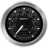 Autometer Chrono 3-3/8in 160MPH Electric Programmable Speedometer Gauge - 8188