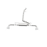 MagnaFlow 15-17 GMC Terrain V6 3.6L 409SS Cat-Back Exhaust Quad Split Rear with 3in Polished Tips - 19114