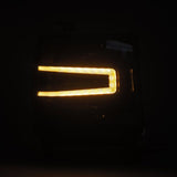AlphaRex 16-18 Chevy 1500HD NOVA-Series LED Proj Headlghts Alpha BK Atv Lgt/SeqSig & DRL(Req 810023) - 880236