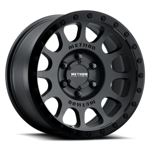 Method MR305 NV 18x9 +18mm Offset 8x6.5 130.81mm CB Double Black Wheel - MR305890801018