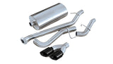 Corsa 2001-2006 Chevrolet Suburban 5.3L V8 3in Cat-Back Single Side w Twin 4in Black Pro-SeriesTips - 14237BLK