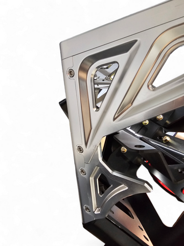 Elektric Offroad Winch Hook For Billet Series Bumper Anodized Black - WFL110008