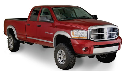 Bushwacker 02-08 Dodge Ram 1500 Fleetside Extend-A-Fender Style Flares 4pc 78.0/96.0in Bed - Black - 50904-02
