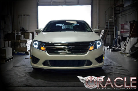 Oracle Ford Fusion 10-11 Halo Kit - ColorSHIFT w/ Simple Controller - 2651-504
