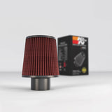 K&N Filter Universal Rubber Filter 2 3/4 inch Flange 6 inch Base 5 inch Top 6 1/2 inch Height - RU-4870