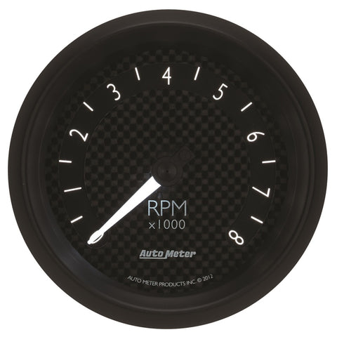 Autometer GT Series 3-3/8in In Dash 8K RPM Tachometer - 8097