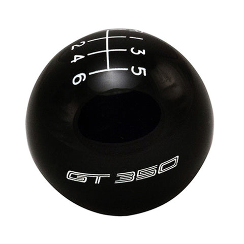 Ford Racing 15-19 Mustang GT350 6-Speed Shift Knob - Black - M-7213-M8SB