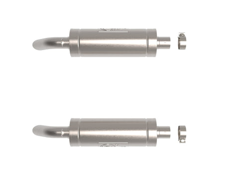 aFe 02-08 Mercedes-Benz G500 L6-3.0L (tt) Vulcan Series 2.5in 304 SS  Cat-Back Exhaust System - 49-36501