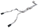 AWE Tuning 2025+ RAM 1500 3.0TT Rebel 0FG Cat-Back Exhaust w/ Diamond Black Tips - 3015-33531